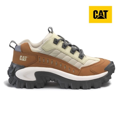 Caterpillar Intruder Schoenen Dames Bruin/Wit (WPTO.NL)